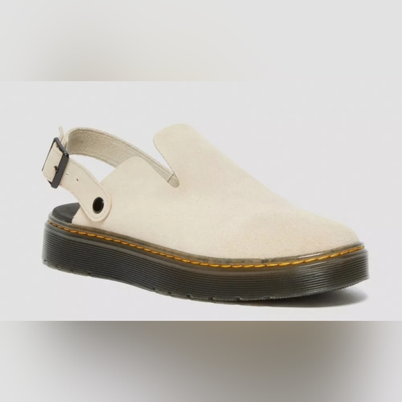 Dr. Marten Carlson Suede Casual Slingback Mules Size 11 - Picture 10 of 10